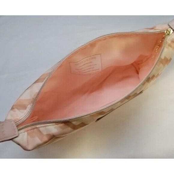 Estée Lauder Peach & Cream Cosmetic Makeup Gift Set Bag Travel Weekender - Picture 6 of 8